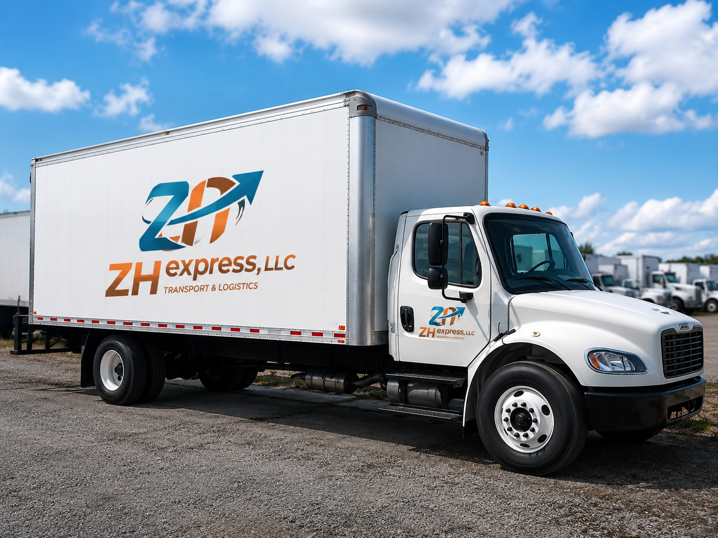 ZH Express company-owned box truck fleet